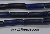 CTB357 15.5 inches 4*13mm tube lapis lazuli beads wholesale