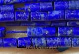 CTB807 15.5 inches 2*4mm tube lapis lazuli beads wholesale