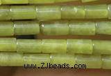 CTB814 15.5 inches 2*4mm tube korean jade beads wholesale