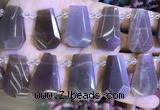 CTD2336 Top drilled 16*18mm - 20*30mm faceted freeform moonstone beads