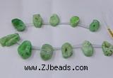 CTD2715 15.5 inches 20*30mm - 35*45mm freeform druzy agate beads