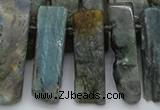 CTD331 Top drilled 10*20mm - 12*35mm sticks labradorite beads