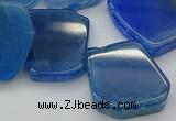 CTD341 Top drilled 15*20mm - 25*30mm freeform agate beads