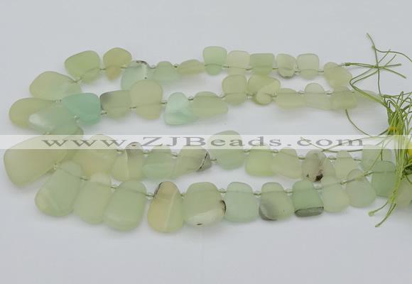 CTD3567 Top drilled 15*20mm - 25*35mm freeform gemstone beads