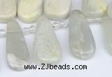 CTD3714 Top drilled 10*20mm - 15*45mm freeform moonstone beads