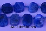 CTD3897 Top drilled 10*14mm - 13*18mm freeform apatite beads