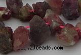 CTD440 Top drilled 8*12mm - 13*18mm nuggets tourmaline beads