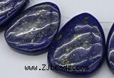 CTD457 15.5 inches 25*30mm - 35*45mm freeform lapis lazuli beads