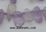 CTD478 Top drilled 10*15mm - 15*35mm freeform amethyst beads