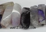 CTD602 Top drilled 10*18mm - 12*28mm nuggets agate gemstone beads