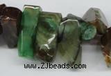 CTD605 Top drilled 10*18mm - 12*28mm nuggets agate gemstone beads