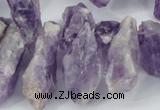 CTD620 Top drilled 12*22mm - 15*40mm nuggets amethyst beads