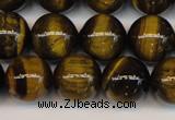 CTE1211 15.5 inches 8mm round AB grade yellow tiger eye beads