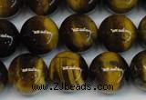 CTE1218 15.5 inches 6mm round AB+ grade yellow tiger eye beads