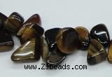 CTE123 15.5 inches 8*12mm nugget yellow tiger eye beads wholesale