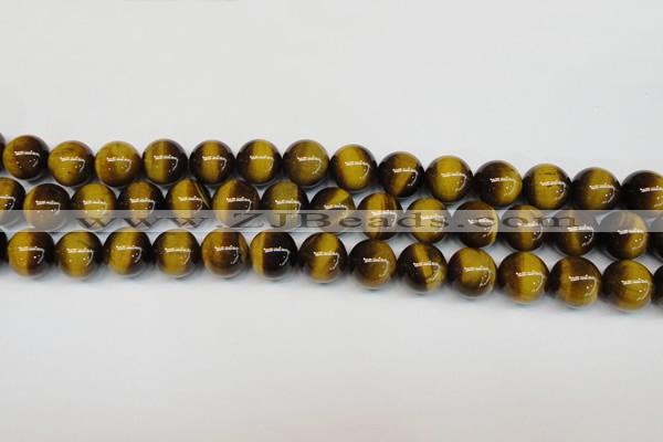 CTE1234 15.5 inches 6mm round A+ grade yellow tiger eye beads