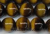 CTE1236 15.5 inches 10mm round A+ grade yellow tiger eye beads