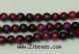 CTE135 15.5 inches 6mm round dyed tiger eye gemstone beads