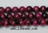 CTE136 15.5 inches 8mm round dyed tiger eye gemstone beads