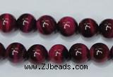 CTE137 15.5 inches 10mm round dyed tiger eye gemstone beads