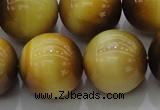 CTE1406 15.5 inches 16mm round golden tiger eye beads wholesale
