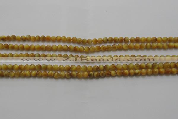 CTE1410 15.5 inches 4mm round golden tiger eye beads wholesale