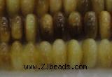 CTE1512 15.5 inches 6*10mm rondelle golden tiger eye beads