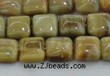 CTE1526 15.5 inches 10*10mm square golden tiger eye beads wholesale