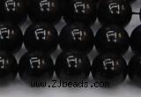 CTE1614 15.5 inches 12mm round A grade black tiger eye beads