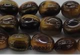 CTE1708 15.5 inches 10*14mm nuggets yellow tiger eye beads