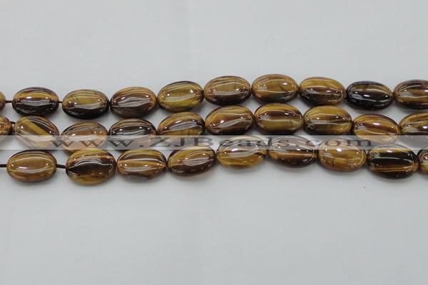 CTE1717 15.5 inches 15*20mm oval yellow tiger eye beads wholesale