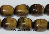 CTE174 15.5 inches 13*18mm nuggets yellow tiger eye gemstone beads