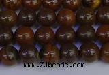 CTE1781 15.5 inches 6mm round yellow iron tiger beads wholesale