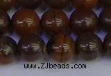 CTE1784 15.5 inches 12mm round yellow iron tiger beads wholesale