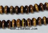 CTE195 15.5 inches 6*10mm rondelle yellow tiger eye gemstone beads