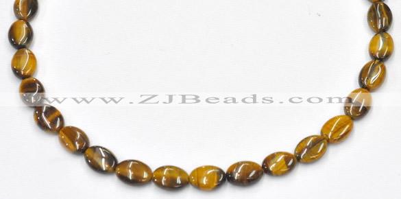 CTE20 15.5 inches oval 13*18mm yellow tiger eye beads Wholesale