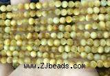 CTE2007 15.5 inches 4mm round golden tiger eye beads wholesale