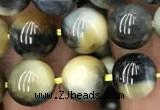 CTE2017 15.5 inches 10mm round golden & blue tiger eye beads wholesale