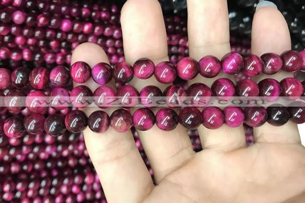 CTE2044 15.5 inches 8mm round red tiger eye beads wholesale