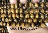 CTE2149 15.5 inches 10mm round yellow tiger eye beads wholesale