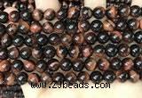 CTE2170 15.5 inches 8mm round red tiger eye beads wholesale
