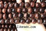 CTE2186 15.5 inches 16mm round red tiger eye gemstone beads