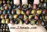 CTE2195 15.5 inches 14mm round mixed tiger eye beads wholesale