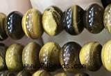 CTE2242 15.5 inches 4*6mm rondelle yellow tiger eye beads wholesale
