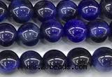 CTE2392 15 inches 4mm round blue tiger eye beads