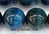 CTE2427 15 inches 12mm round blue tiger eye beads