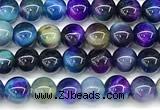 CTE2440 15 inches 4mm round mixed tiger eye beads
