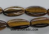 CTE306 15.5 inches 12*25mm marquise yellow tiger eye gemstone beads