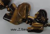 CTE339 15.5 inches 20*25mm animal yellow tiger eye gemstone beads