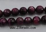 CTE473 15.5 inches 10mm faceted round red tiger eye beads wholesale